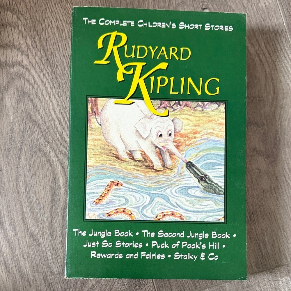 Rudyard Kipling Children's Short Stories Book
